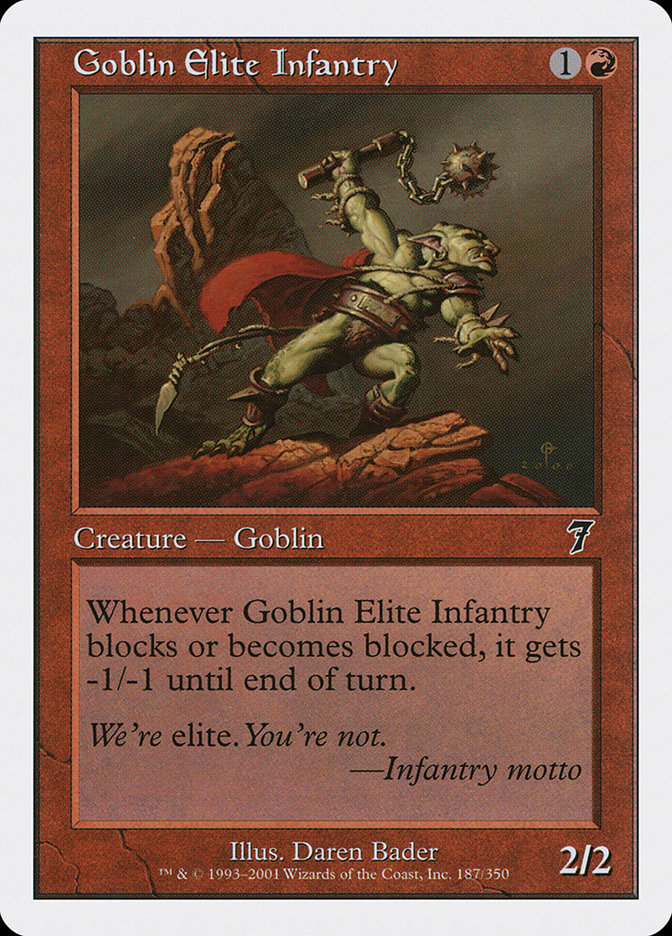 Goblin Elite Infantry (187) [Seventh Edition] | Odin's Place