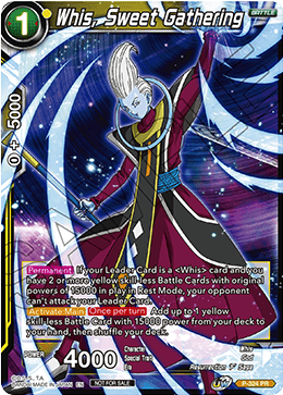 Whis, Sweet Gathering (P-324) [Tournament Promotion Cards] | Odin's Place