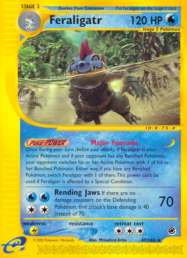 Feraligatr (47/165) [Expedition: Base Set] | Odin's Place