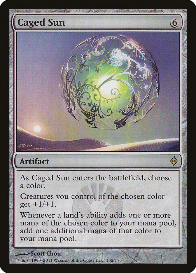 Caged Sun (132) [New Phyrexia] | Odin's Place