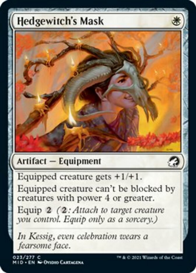 Hedgewitch's Mask [Innistrad: Midnight Hunt] | Odin's Place