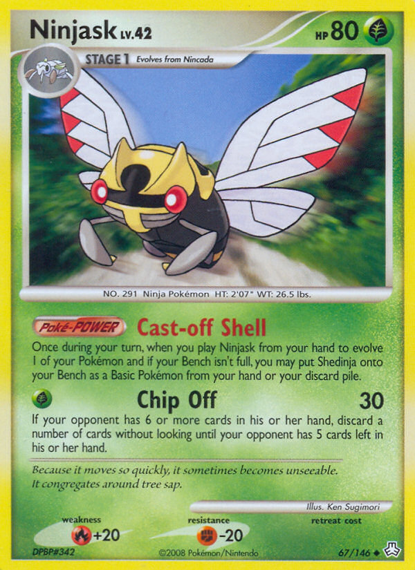 Ninjask (67/146) [Diamond & Pearl: Legends Awakened] | Odin's Place