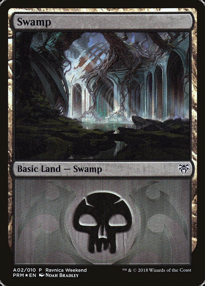 Swamp (A02) [Ravnica Allegiance Ravnica Weekend] | Odin's Place