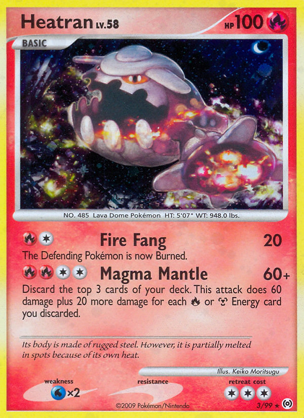 Heatran (3/99) [Platinum: Arceus] | Odin's Place