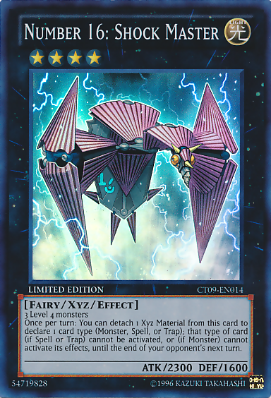 Number 16: Shock Master [CT09-EN014] Super Rare | Odin's Place