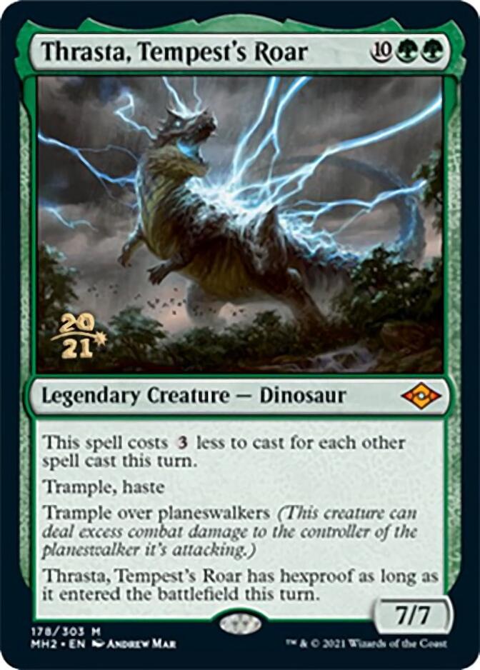 Thrasta, Tempest's Roar [Modern Horizons 2 Prerelease Promos] | Odin's Place