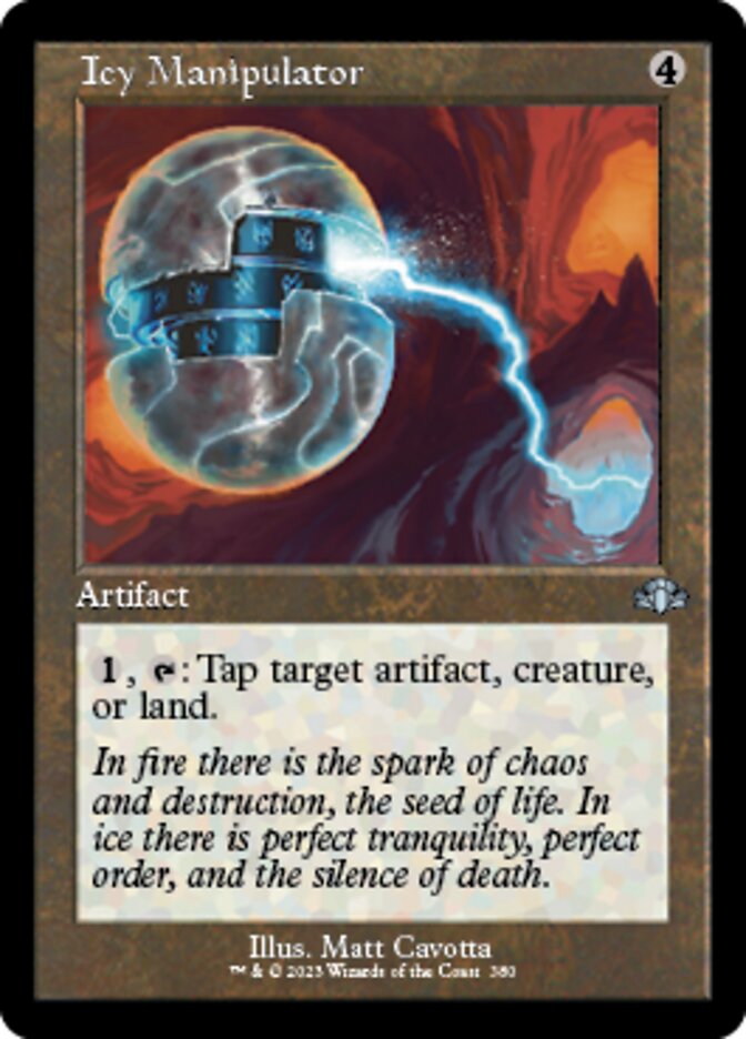 Icy Manipulator (Retro) [Dominaria Remastered] | Odin's Place