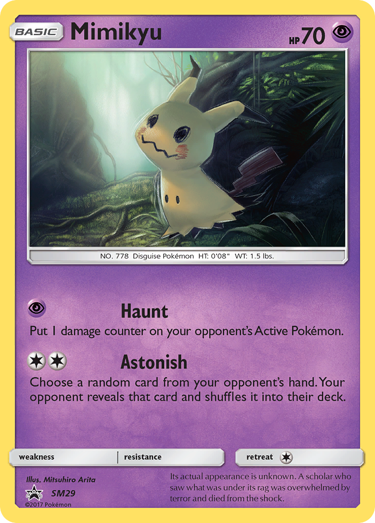 Mimikyu (SM29) [Sun & Moon: Black Star Promos] | Odin's Place