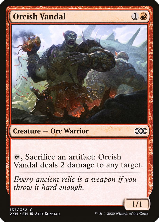 Orcish Vandal [Double Masters] | Odin's Place