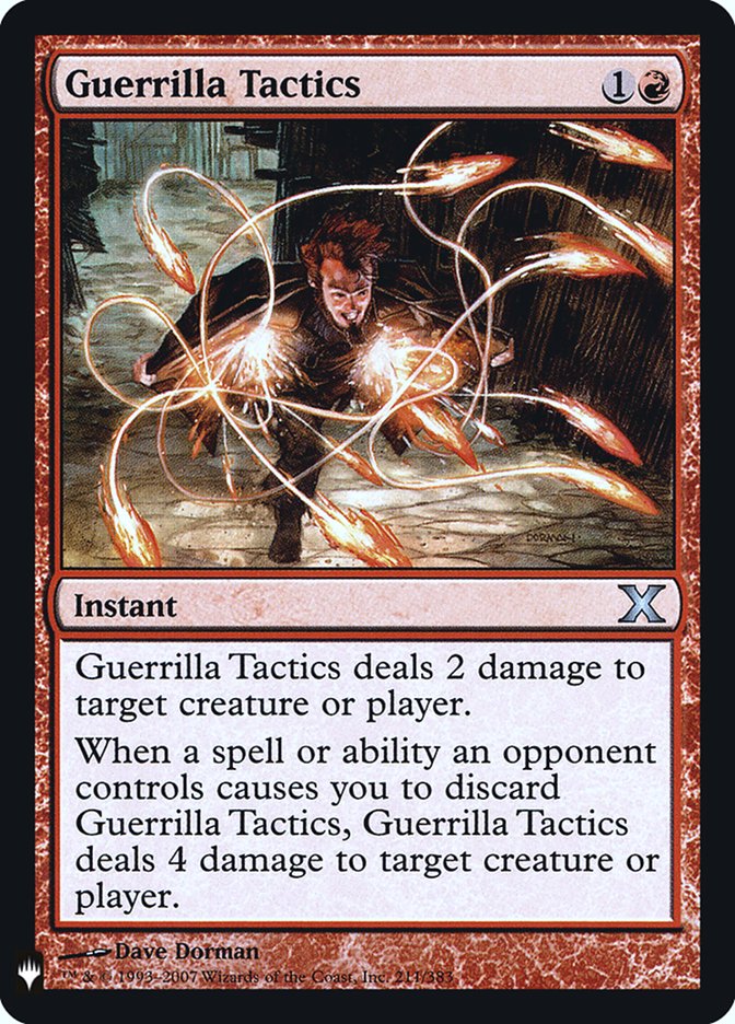 Guerrilla Tactics [Mystery Booster] | Odin's Place