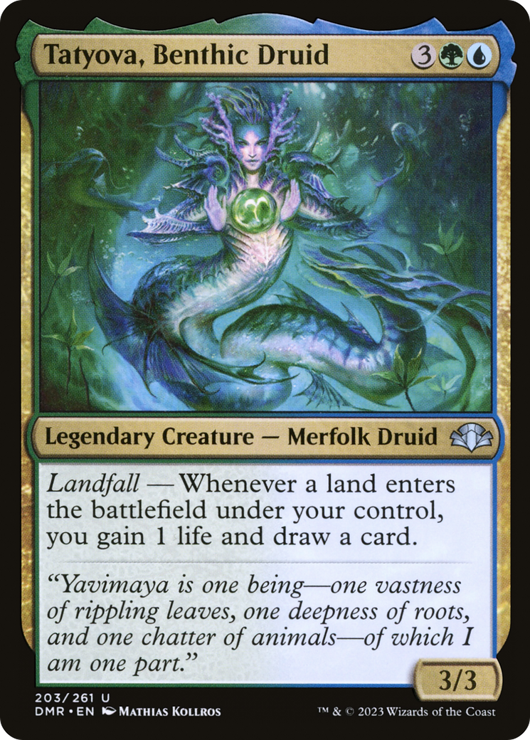 Tatyova, Benthic Druid [Dominaria Remastered] | Odin's Place