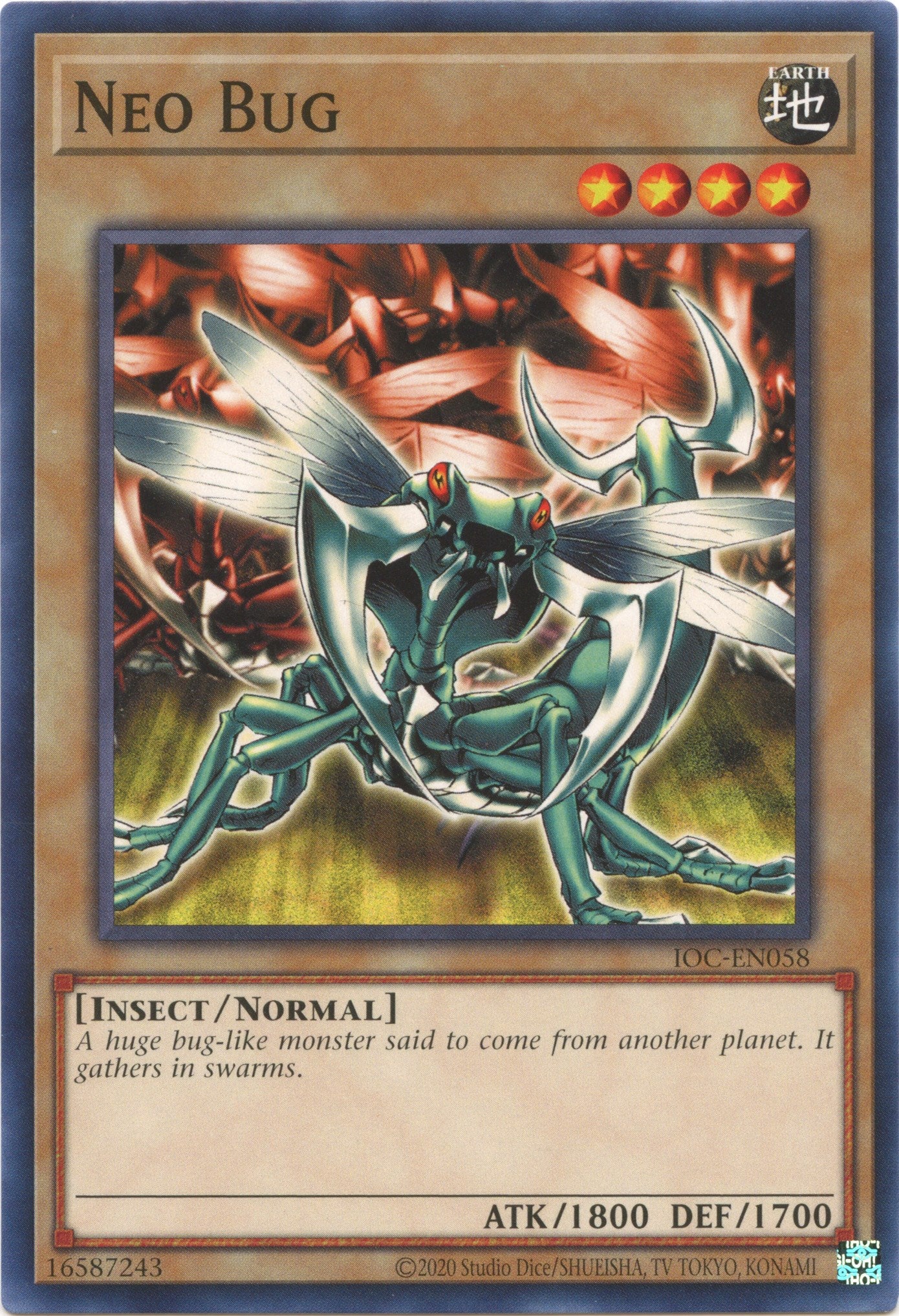 Neo Bug (25th Anniversary) [IOC-EN058] Common | Odin's Place