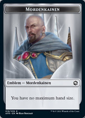 Devil // Mordenkainen Emblem Double-Sided Token [Dungeons & Dragons: Adventures in the Forgotten Realms Tokens] | Odin's Place