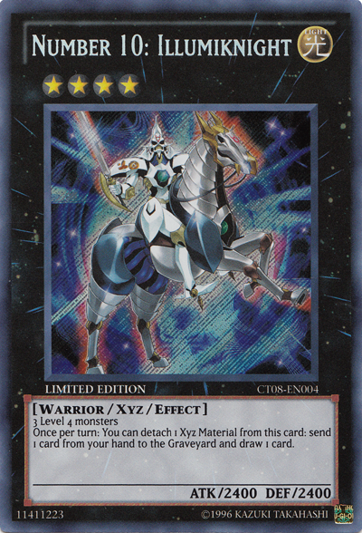 Number 10: Illumiknight [CT08-EN004] Secret Rare | Odin's Place