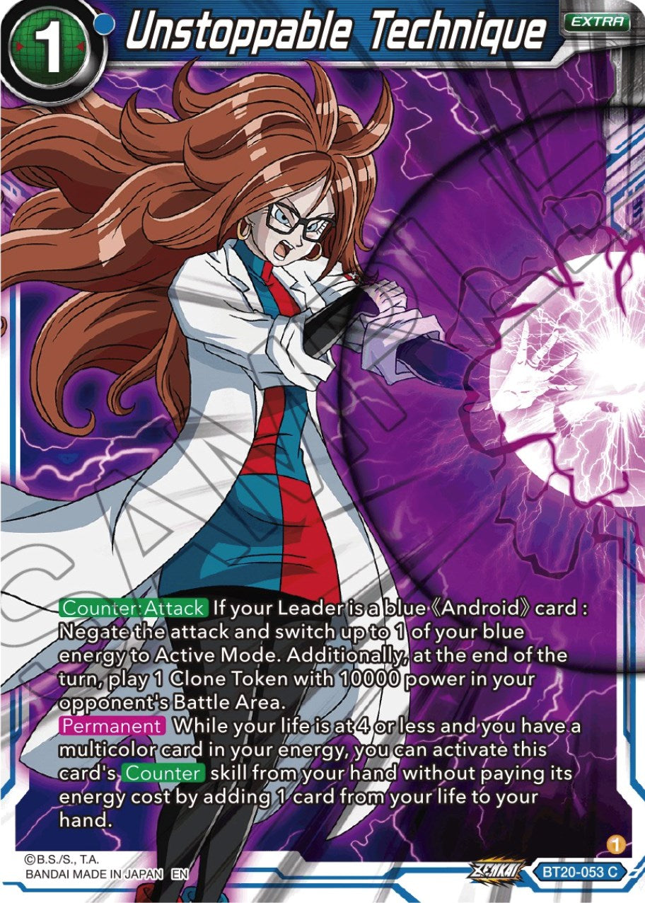 Unstoppable Technique (BT20-053) [Power Absorbed] | Odin's Place