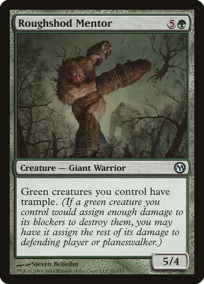 Roughshod Mentor (81) [Duels of the Planeswalkers] | Odin's Place