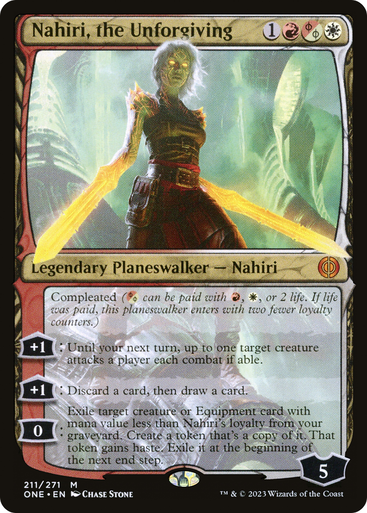 Nahiri, the Unforgiving [Phyrexia: All Will Be One] | Odin's Place