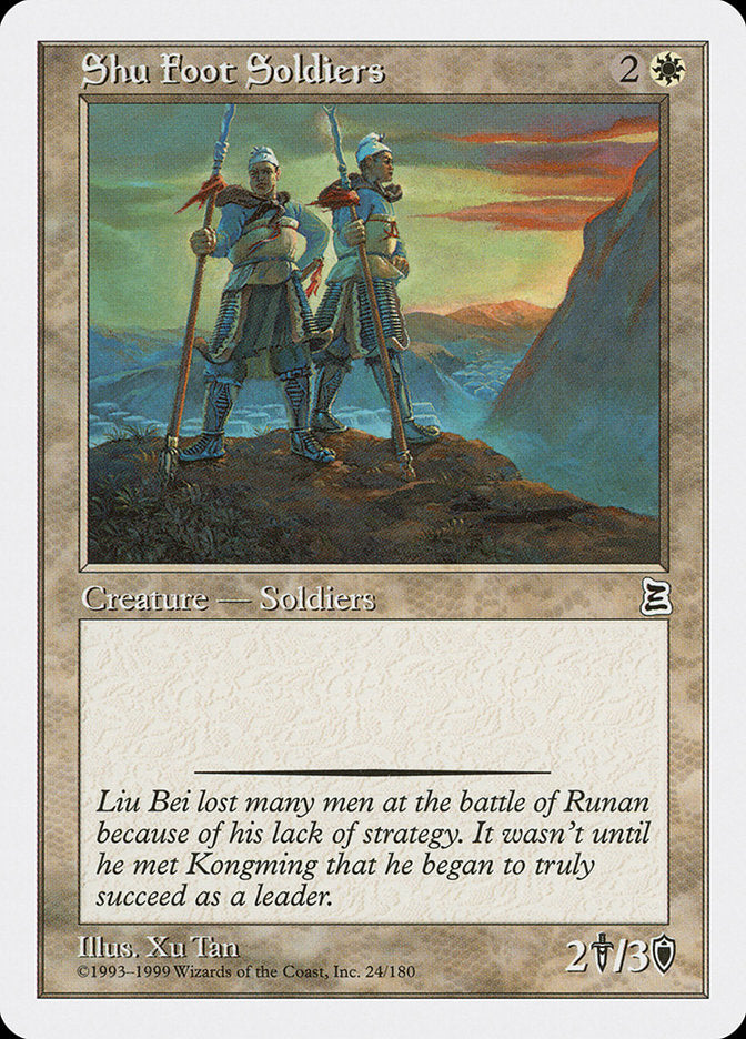 Shu Foot Soldiers (24) [Portal Three Kingdoms] | Odin's Place