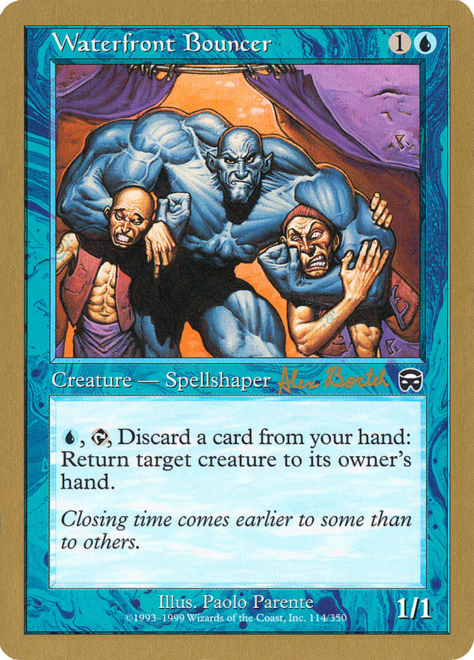 Waterfront Bouncer (Alex Borteh) [World Championship Decks 2001] | Odin's Place