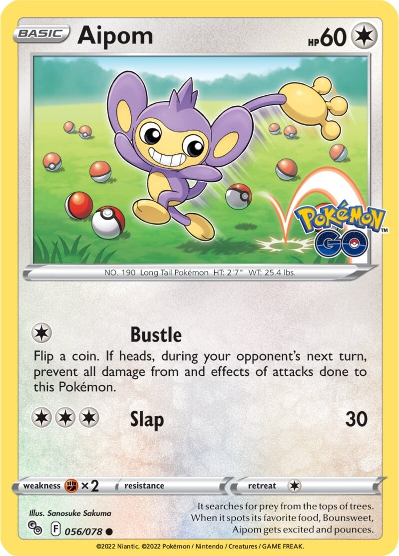 Aipom (056/078) [Pokémon GO] | Odin's Place