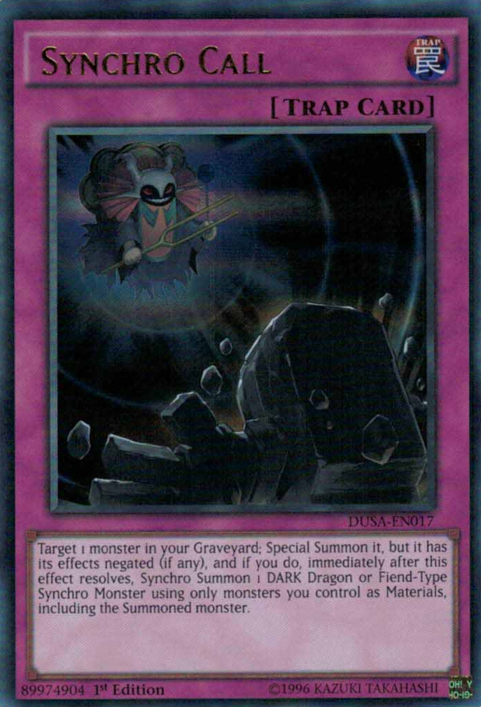 Synchro Call [DUSA-EN017] Ultra Rare | Odin's Place