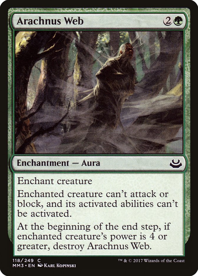 Arachnus Web (118) [Modern Masters 2017] | Odin's Place