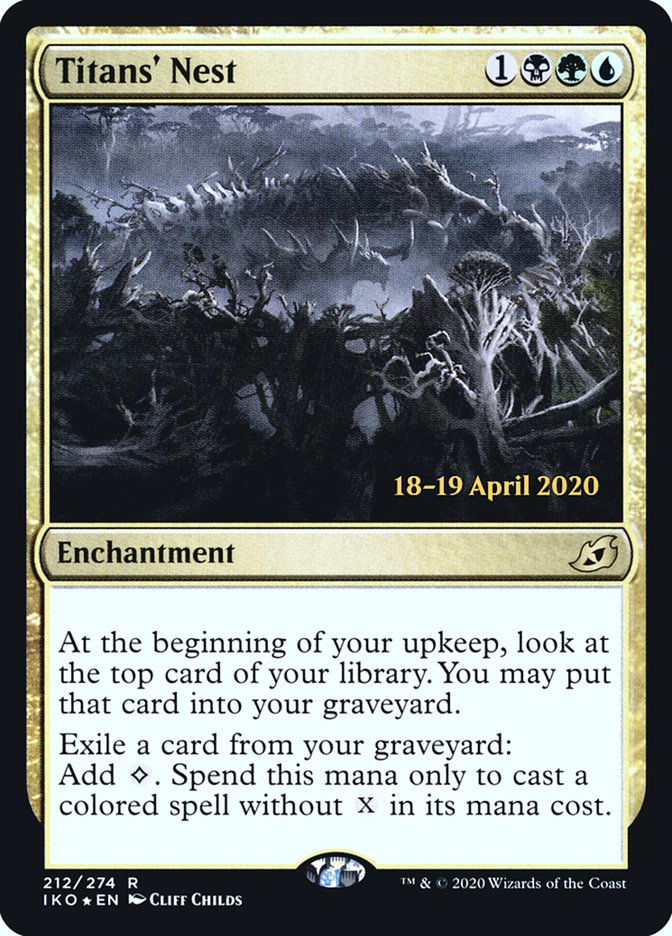 Titans' Nest [Ikoria: Lair of Behemoths Prerelease Promos] | Odin's Place