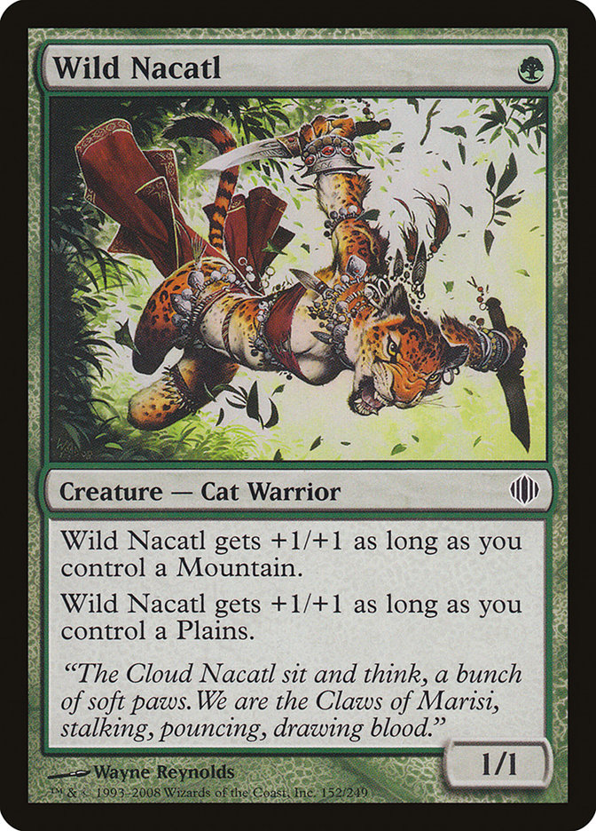 Wild Nacatl (152) [Shards of Alara] | Odin's Place