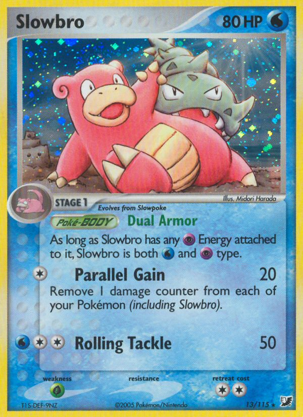 Slowbro (13/115) [EX: Unseen Forces] | Odin's Place