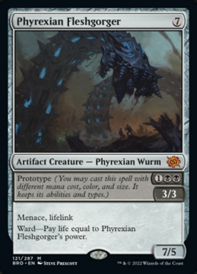 Phyrexian Fleshgorger [The Brothers' War] | Odin's Place