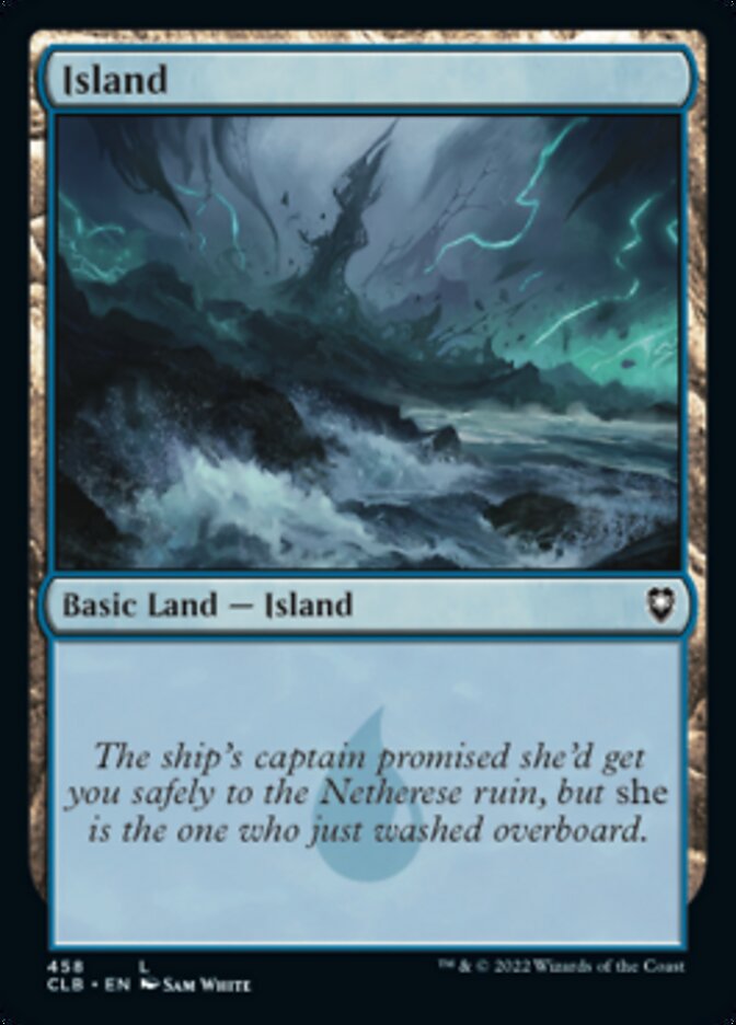 Island (458) [Commander Legends: Battle for Baldur's Gate] | Odin's Place