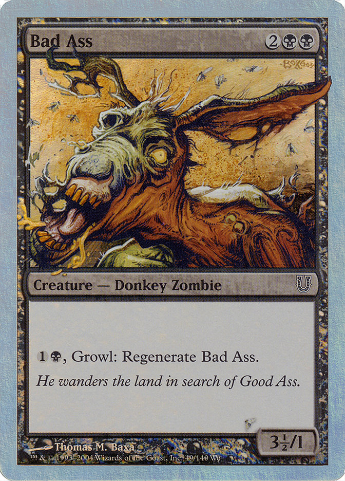 Bad Ass (Alternate Foil) [Unhinged] | Odin's Place