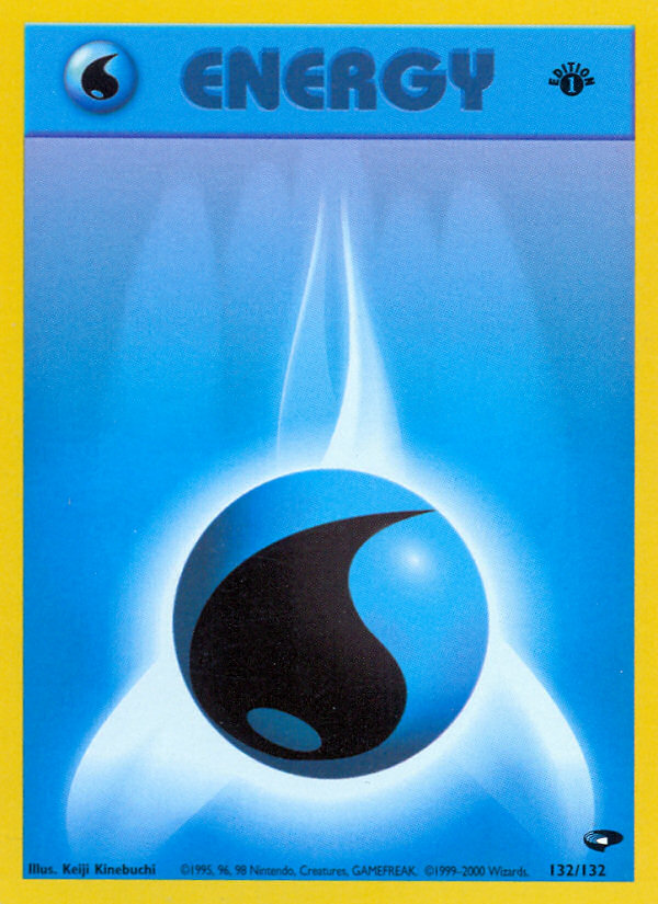 Water Energy (132/132) [Gym Challenge 1st Edition] | Odin's Place