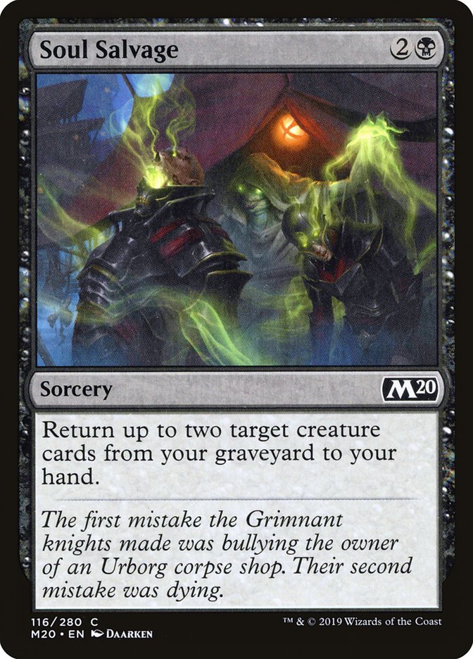 Soul Salvage [Core Set 2020] | Odin's Place