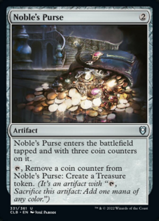 Noble's Purse [Commander Legends: Battle for Baldur's Gate] | Odin's Place