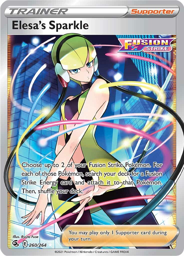 Elesa's Sparkle (260/264) [Sword & Shield: Fusion Strike] | Odin's Place