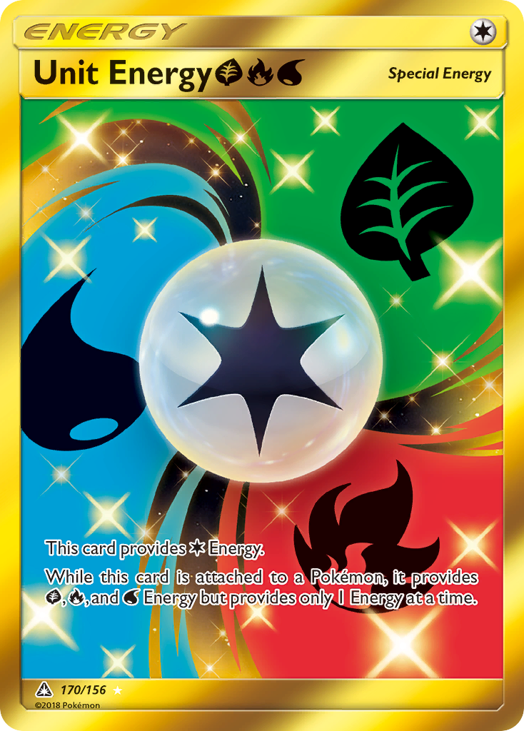 Unit Energy (170/156) (Grass, Fire, Water) [Sun & Moon: Ultra Prism] | Odin's Place