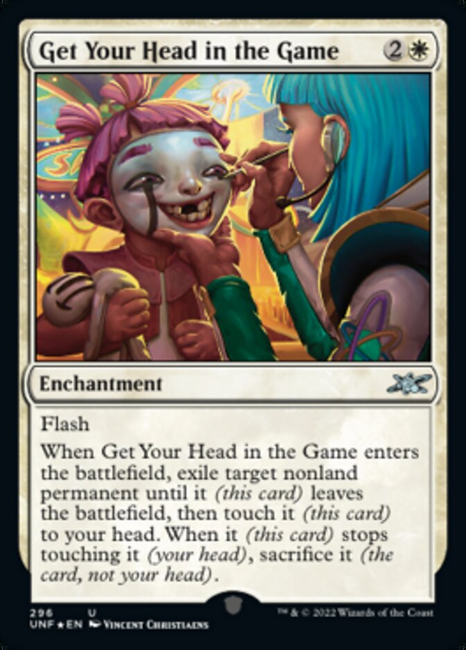 Get Your Head in the Game (Galaxy Foil) [Unfinity] | Odin's Place