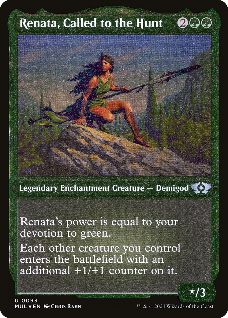 Renata, Called to the Hunt (Foil Etched) [Multiverse Legends] | Odin's Place