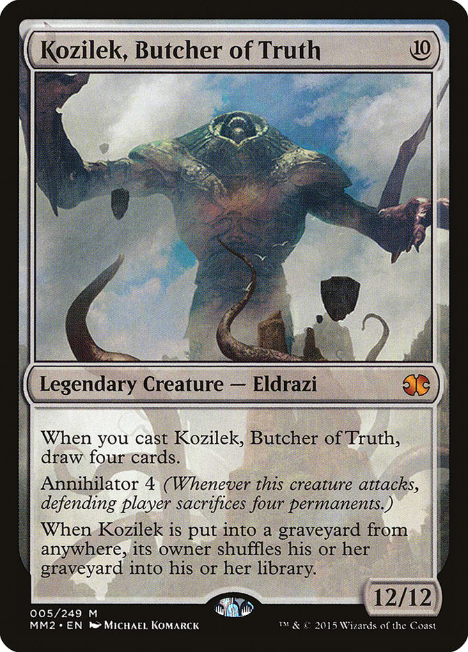 Kozilek, Butcher of Truth (5) [Modern Masters 2015] | Odin's Place