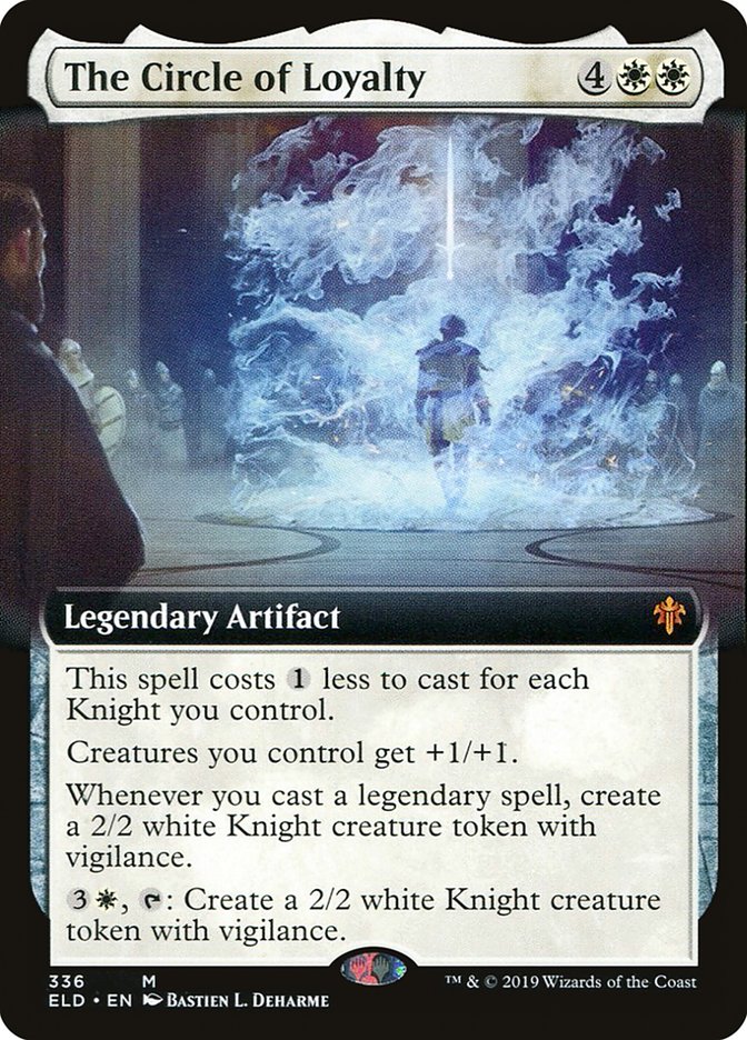 The Circle of Loyalty (Extended Art) [Throne of Eldraine] | Odin's Place