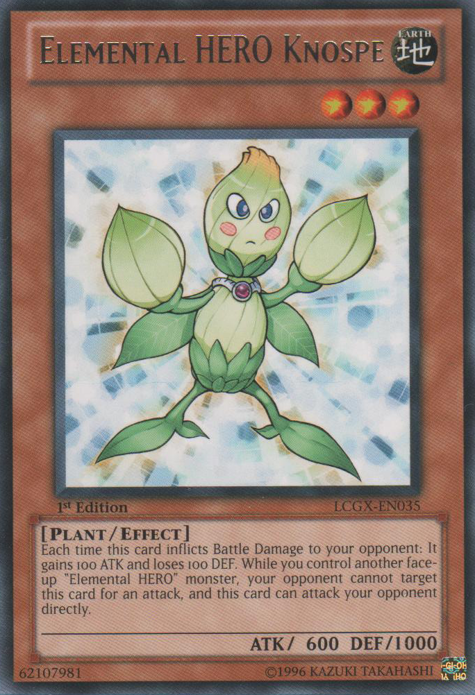 Elemental HERO Knospe [LCGX-EN035] Rare | Odin's Place