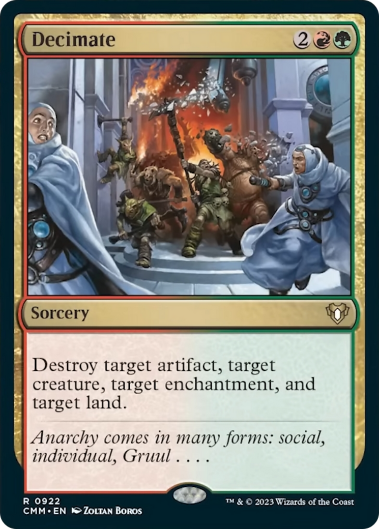 Decimate [Commander Masters] | Odin's Place