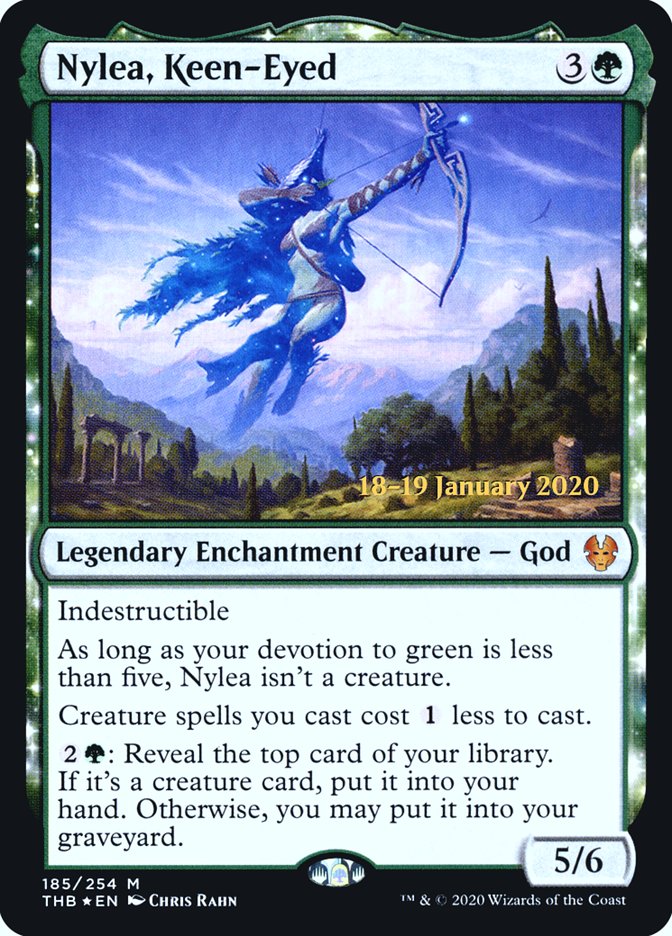 Nylea, Keen-Eyed [Theros Beyond Death Prerelease Promos] | Odin's Place