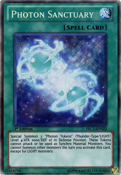 Photon Sanctuary [PRC1-EN022] Secret Rare | Odin's Place