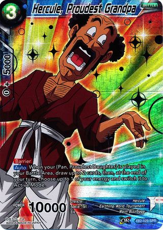 Hercule, Proudest Grandpa (SPR) (TB2-029) [World Martial Arts Tournament] | Odin's Place