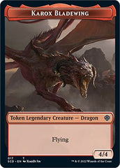 Karox Bladewing // Karox Bladewing Double-Sided Token [Starter Commander Decks] | Odin's Place