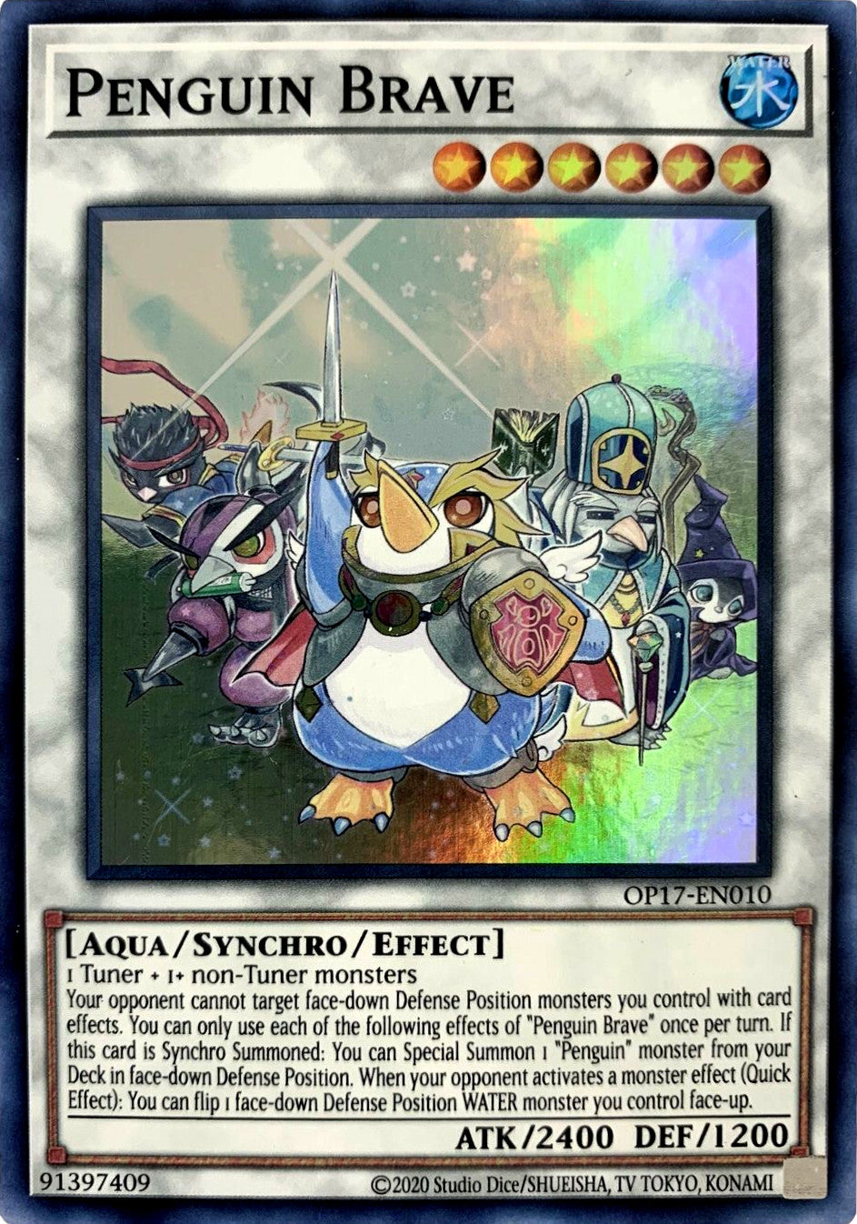 Penguin Brave [OP17-EN010] Super Rare | Odin's Place