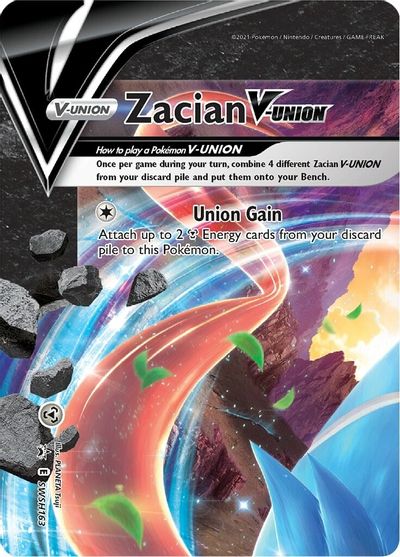 Zacian V-Union (SWSH163) [Sword & Shield: Black Star Promos] | Odin's Place