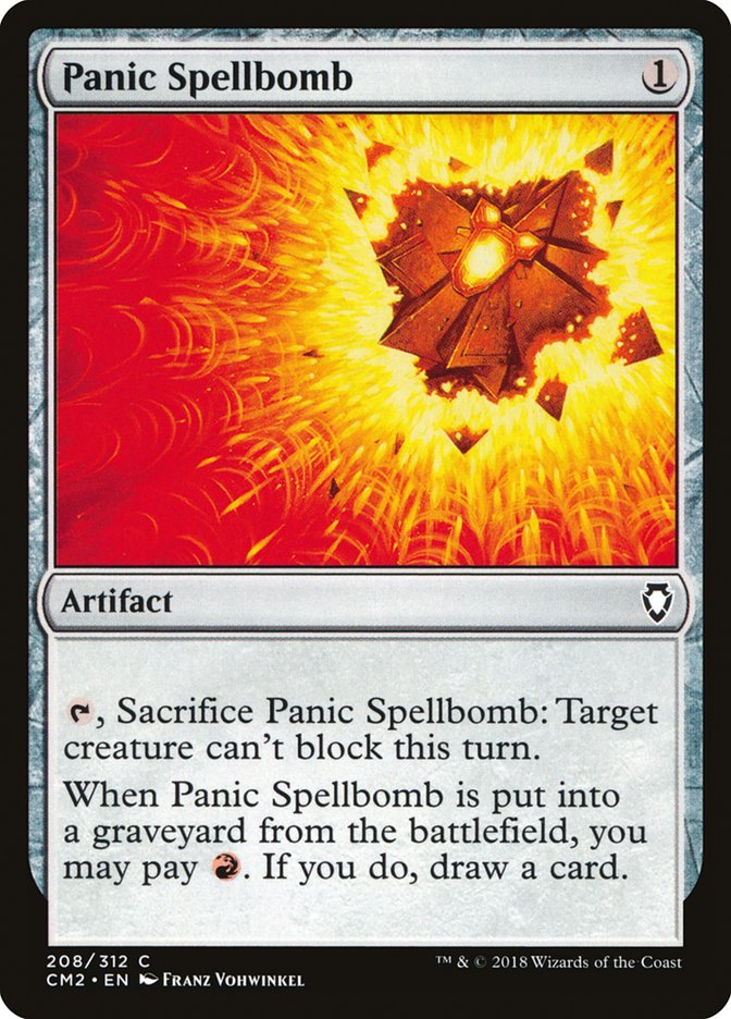 Panic Spellbomb (208) [Commander Anthology Volume II] | Odin's Place